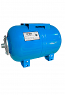 Гидроаккумулятор (расширительный бак) для водоснабжения Uni-Fitt WAO150, 150 л, синий, горизонтальный, на ножках 