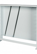 Коллекторный распределительный шкаф наружный Stout SCC-0001-000810 ШРН-3, на 8-10 коллекторных выходов, 651х120х704 мм 