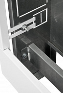 Коллекторный распределительный шкаф встроенный Wester 0-32-1110 ШРВ-2, на 3-4 коллекторных выхода, 550х120-180х648-711 мм 
