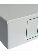 Коллекторный распределительный шкаф наружный Stout SCC-0001-001316 ШРН-5, на 13-16 коллекторных выходов, 651х120х1004 мм 
