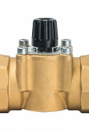 Трехходовой поворотный клапан Stout SVM-0003-015001 DN50, ВР 2", Kvs 40 