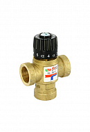 Термостатический смесительный клапан Uni-Fitt 350G3130 DN20 ВР 3/4", Kvs 1.6, PN5, 35-60°С 