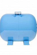 Гидроаккумулятор (расширительный бак) для водоснабжения Джилекс ГП 18, 18 литров,  синий, горизонтальный на ножках 