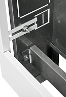 Коллекторный распределительный шкаф встроенный Wester 0-32-1150 ШРВ-6, на 13-14 коллекторных выходов, 1150х120-180х648-711 мм 