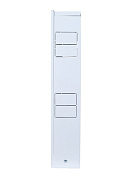 Коллекторный распределительный шкаф наружный Stout SSC-0004-000067 ШРН-2, на 4-6 коллекторных выходов, 550х118х652-715 мм 