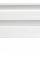 Алюминиевый радиатор STOUT VEGA 500 AL  (Россия), белый - 6 секции, боковое подключение 