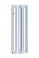 Стальной трубчатый радиатор Rifar Tubog 3180/06 RAL 9016 3/4", нижний, белый, в комплекте термостатический клапан 