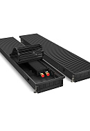 Конвектор внутрипольный Royal Thermo ATRIUM RT-A-90/250/1200-DG-U-BL, с естественной конвекцией, без вентилятора 