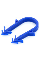 Гарбун-скоба Uni-Fitt 857P2050, для труб 16-20 мм, синяя 