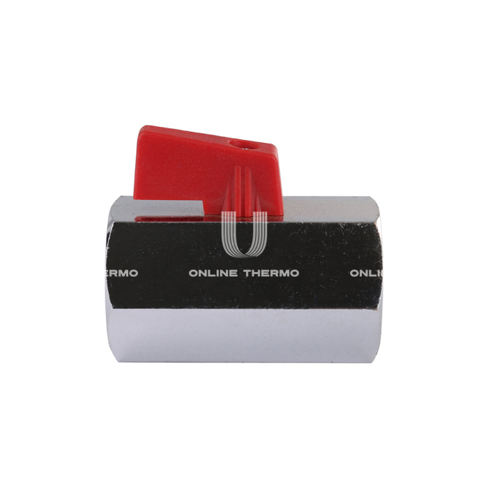 Кран шаровый Mini Itap 1250012 1/2" ВР-ВР, 125, неполнопроходной, ручка-флажок 