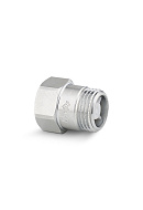 Обратный клапан Varmega ВР-НР 1/2", VMCV21-000404, компактный, под ключ, хромированный 