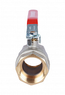 Кран шаровый Rommer RBV-0001-0110340, 1 1/2" ВР-ВР, стандартный, ручка-рычаг 
