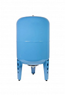 Гидроаккумулятор (расширительный бак) для водоснабжения Джилекс В 100, 100 литров синий, вертикальный на ножках 