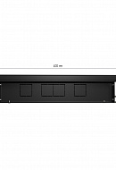 Конвектор внутрипольный Royal Thermo ATRIUM RT-A-90/400/3000-DG-U-LB, с естественной конвекцией, без вентилятора 