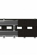 Модульный распределительный коллектор Gidruss (Гидрусс) MKSS-60-3D.EPP, до 60 кВт, нержавеющая сталь, с термоизоляцией, универсальное подключение термодатчика 