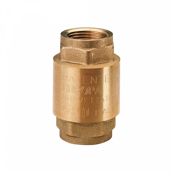 Обратный клапан Itap Europa 1000112 1 1/2\" ВР, серия 100, с латунным ...