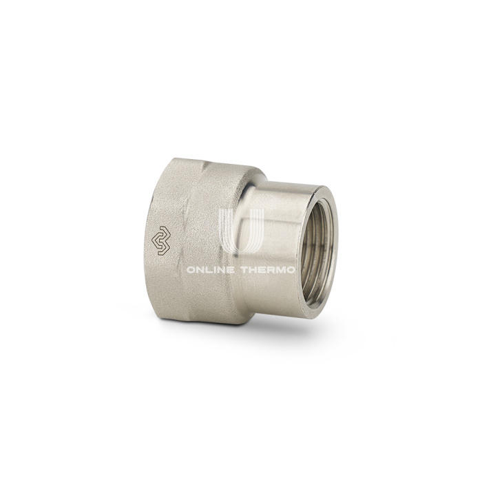 Муфта переходная с внутренней резьбой Varmega ВР-ВР 1 1/4"x1", VMTF24-N000706, никелированная 