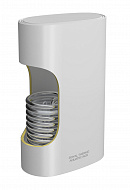Водонагреватель (бойлер) косвенного нагрева Royal Thermo AQUATEC INOX RTWX-F 100, RTWX-F 100, настенный, 100 л 