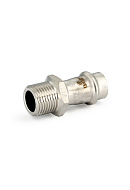 Муфта переходная с наружной резьбой Uni-Fitt 772S1300 3/4"×15 мм, пресс-обжим 