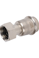 Переходник однораструбный с накидной гайкой Rommer RSS-0026-002834, 3/4"×28 мм, пресс-обжим 