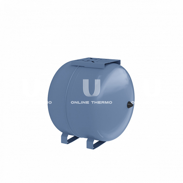 Гидроаккумулятор (расширительный бак) для водоснабжения Reflex Refix HW, 50 л, cиний, горизонтальный, напольный на ножках 