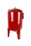 Расширительный бак для отопления Stout STH-0006-000300, 300 л, красный вертикальный, на ножках 