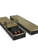 Конвектор внутрипольный Royal Thermo ATRIUM RT-A-110/300/1200-DG-U-LB, с естественной конвекцией, без вентилятора 
