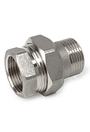 Прямое разъемное соединение "американка" Giacomini R18X018, 2", никелированное 