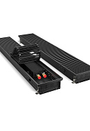 Конвектор внутрипольный Royal Thermo ATRIUM RT-A-90/200/2000-DG-U-BL, с естественной конвекцией, без вентилятора 