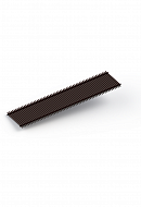 Решетка рулонная Itermic SGA-20-3600, тёмно-коричневая (brown) 