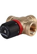 Термостатический смесительный клапан Rommer RVM-0111-164320 ВР 3/4", Kvs 1.6, PN5, 20-43°C 