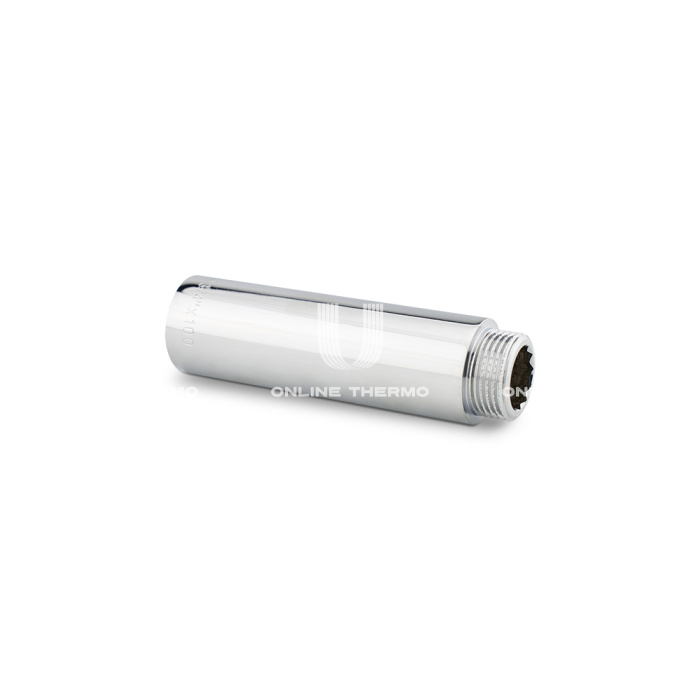 Удлинитель с внутренней и наружной резьбой Varmega ВР-НР 1"x40 мм, VMTF41-C060040, хромированный 