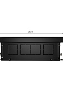 Конвектор внутрипольный Royal Thermo ATRIUM RT-A-90/250/800-DG-U-LB, с естественной конвекцией, без вентилятора 
