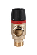 Термостатический смесительный клапан Rommer RVM-0121-164320 НР 3/4", Kvs 1.6, PN5, 20-43°C 