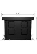 Конвектор внутрипольный Royal Thermo ATRIUM RT-A-150/200/1800-DG-U-BL, с естественной конвекцией, без вентилятора 