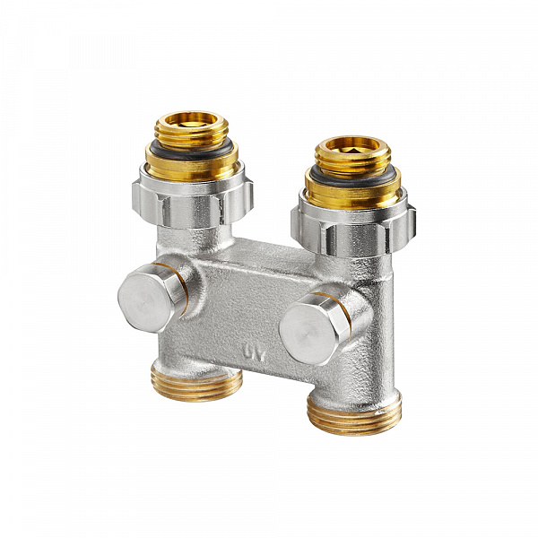 Узел нижнего подключения Oventrop 1016363, 1/2\"х3/4\" НР-НР, прямой ...