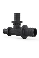 Тройник переходной Varmega Slide-fit VM50512, 25×20×16 мм, аксиальный 