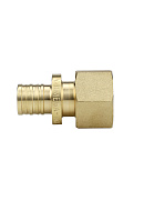 Муфта переходная (переходник) с внутренней резьбой Varmega Slide-fit VM513001605, 16х3/4", латунная, аксиальная 