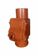 Обратный клапан PVC-U (НПВХ) Синикон Aquer ZB-110 D110 мм 