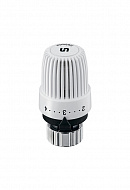 Термостатическая головка (термостат) Uni-fitt S 169S1000, жидкостная, для вентилей Danfoss RA/RTR, клипсовое соединение, белая 