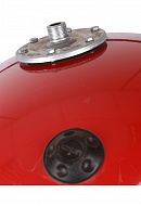 Расширительный бак для отопления Stout STH-0006-000150, 150 л, красный вертикальный, на ножках 
