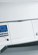 Настенный газовый конденсационный котел Vaillant ecoTEC plus VU 1206/5 -5 0010015579, одноконтурный, закрытая камера, 120 кВт 