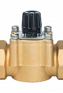 Трехходовой поворотный клапан Stout SVM-0003-014001 DN40, ВР 1"1/2", Kvs 26 