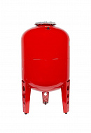 Расширительный бак для отопления Джилекс В 200, 200 литров, красный, вертикальный на ножках 