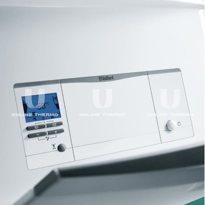 Настенный газовый конденсационный котел Vaillant ecoTEC plus VU 1006/5 -5 0010015578, одноконтурный, закрытая камера, 100 кВт 