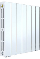 Биметаллический радиатор секционный Rifar Supremo Ventil 800, нижнее левое подключение - 4 секции 