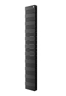 Биметаллический дизайн радиатор Royal Thermo PianoForte Tower 200 Noir Sable (черный) - 22 секции, нижнее / верхнее раздельное подключение 