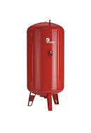 Расширительный бак для отопления Wester WRV3000-10, 3000 л, красный, вертикальный, напольный на ножках 