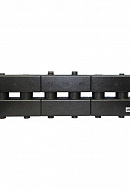 Модульный распределительный коллектор Uni-Fitt 436Z4144, на 4 контура, до 60 кВт, сталь, с термоизоляцией, без кронштейнов 