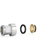 Клапан обратный Varmega VMCV20-C01515 ВР-НР 3/4" EK, компактный, хромированный 